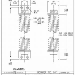 Auxiliary Spring 11-5/8" - Image 2