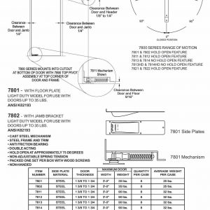 Bisagra D/A 90Lbs - Image 2