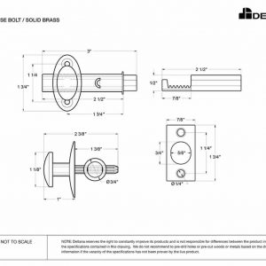 Mortise Bolt - Image 2