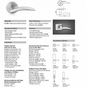 Cerr Mortise PD Placa - Image 3
