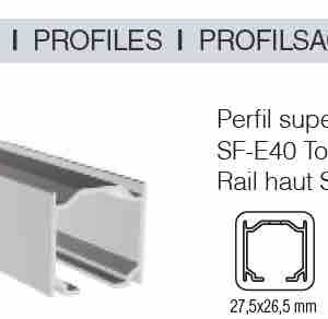 Riel 3m Pocket 40Kg