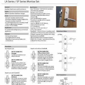 Cerr Mortise PD Placa - Image 2