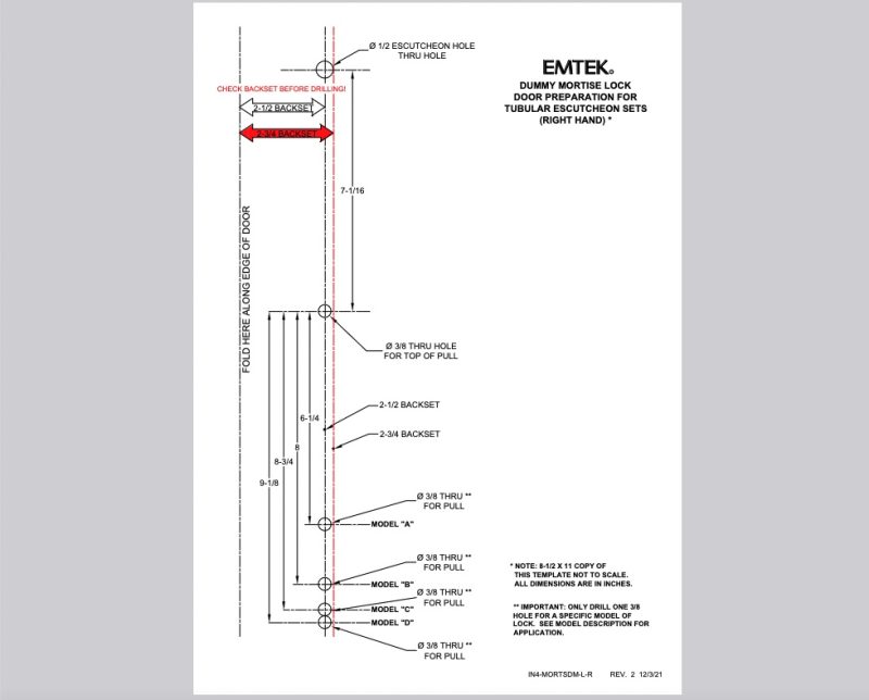 Cerr Princ Mortise PD - Image 3