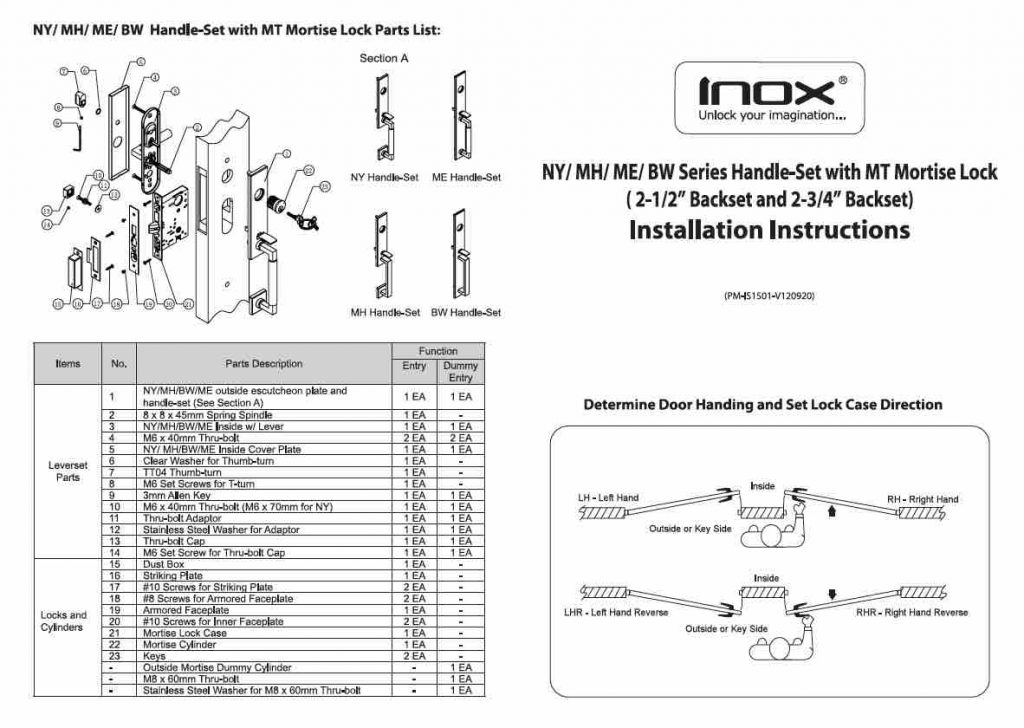 Cerr Princ Mortise SC - Image 3