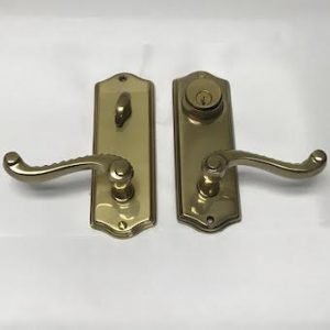 Cerr Llave Boton c/Placa