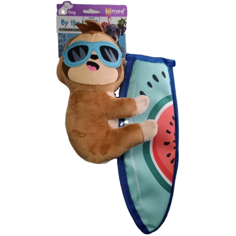 Fun Time Plush Surfing Sloth