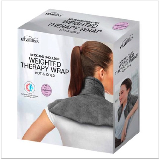 Microwave neck & shoulder wrap