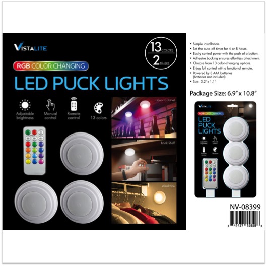 Led Puck Light PK/3