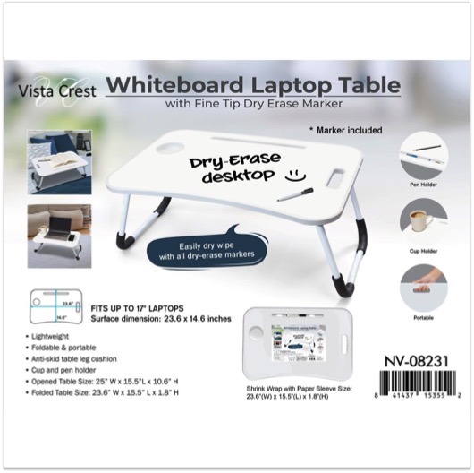 Whiteboard Laptop Table